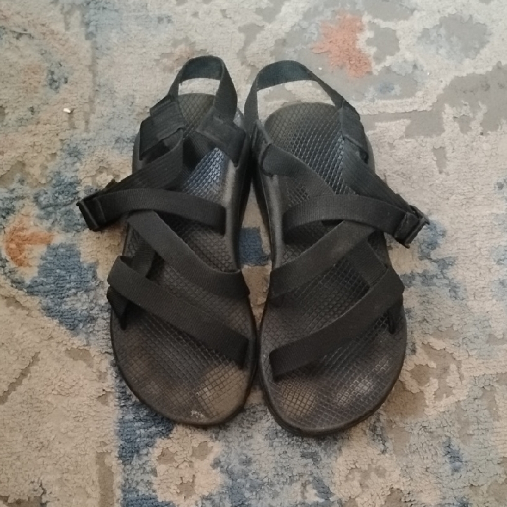 Chacos Black Women's Sandals, 10